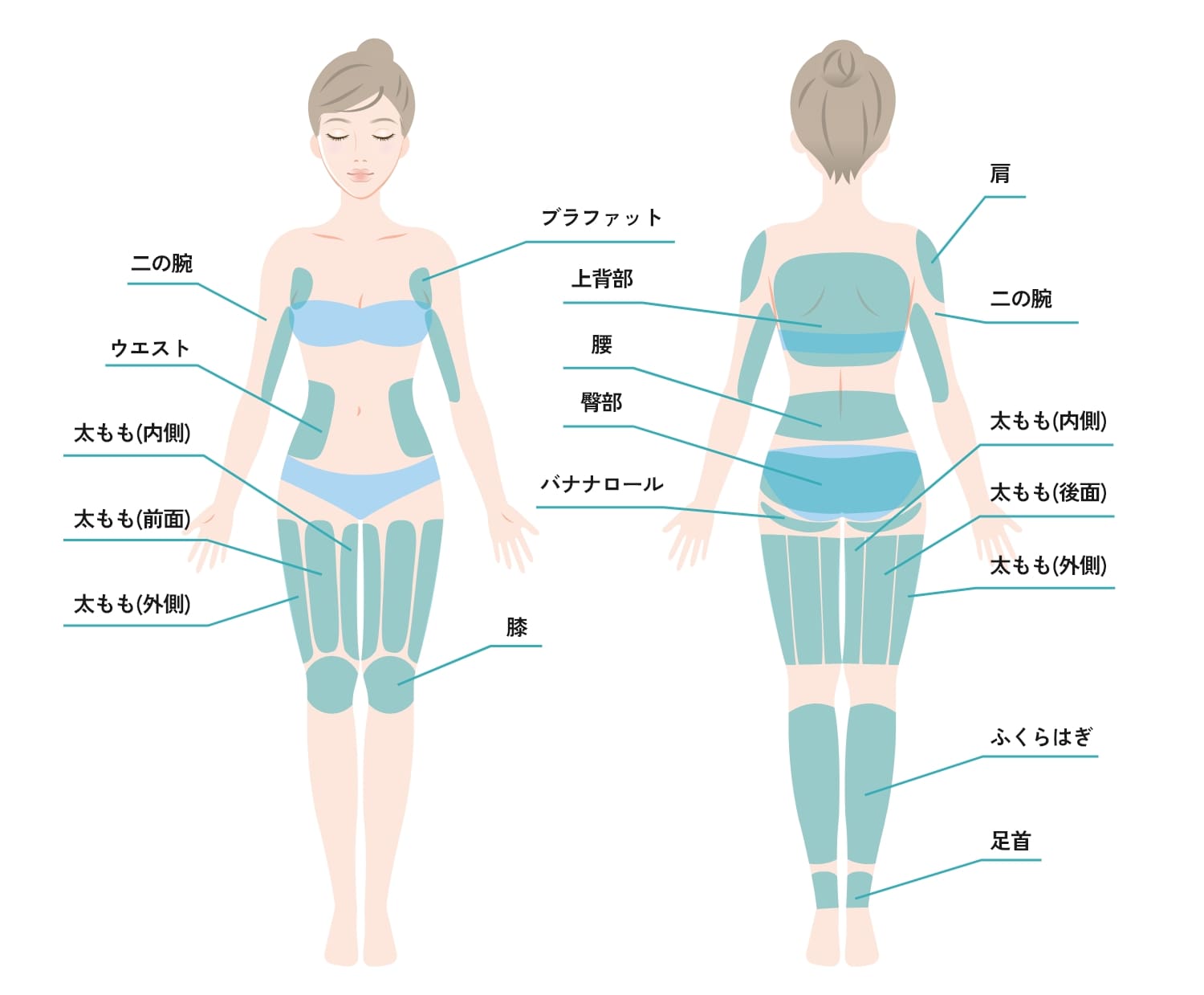 体の脂肪吸引注射