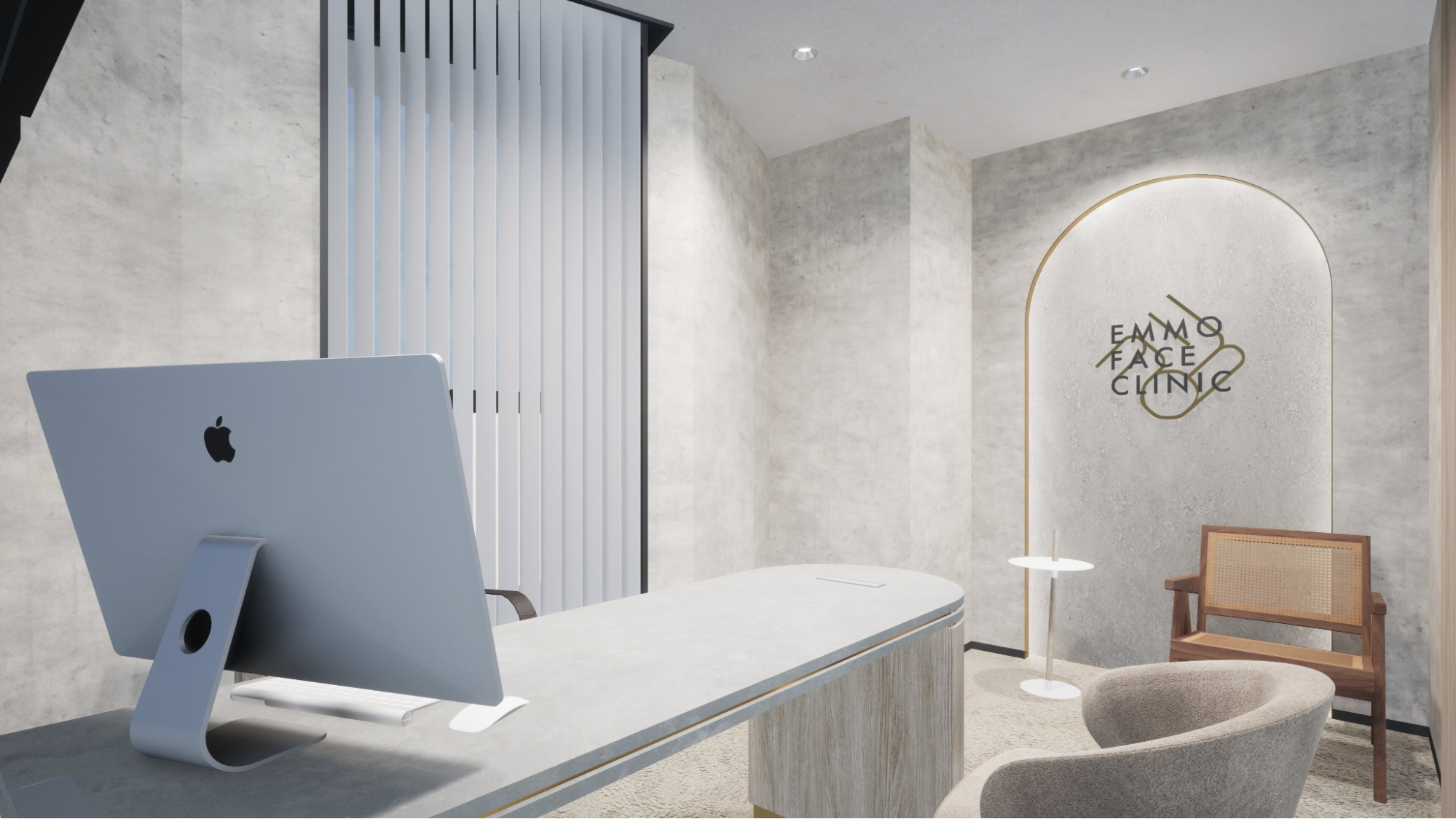 エモフェイスクリニックのカウンセリングルーム