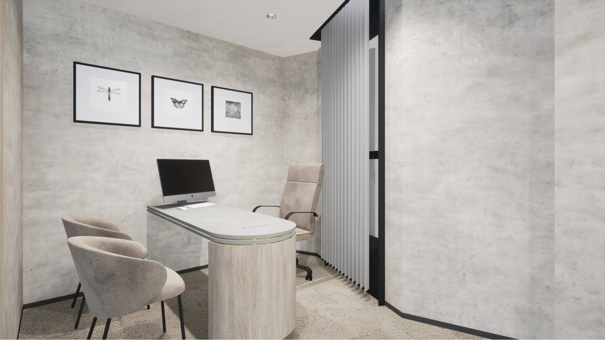 エモフェイスクリニックのカウンセリングルーム